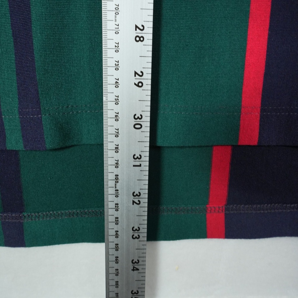 Vintage Knights of Round Table Mens 2XLT Tall Striped Polo Shirt Colorblock 90's - Picture 6 of 6